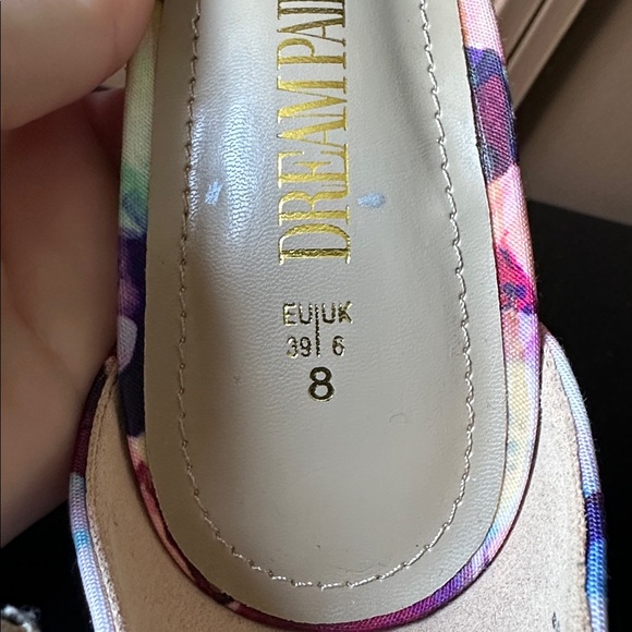 🆕 DREAM PAIRS Floral Ankle Stiletto Heels - Picture 13 of 15